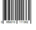 Barcode Image for UPC code 0658010111362