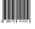 Barcode Image for UPC code 0658175141419