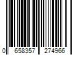 Barcode Image for UPC code 0658357274966