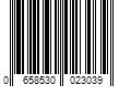 Barcode Image for UPC code 0658530023039