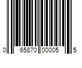 Barcode Image for UPC code 065870000055