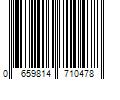 Barcode Image for UPC code 0659814710478