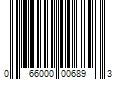 Barcode Image for UPC code 066000006893