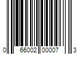 Barcode Image for UPC code 066002000073