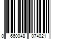 Barcode Image for UPC code 0660048074021