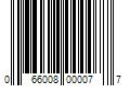 Barcode Image for UPC code 066008000077