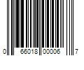 Barcode Image for UPC code 066018000067