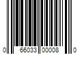 Barcode Image for UPC code 066033000080