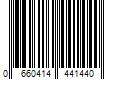 Barcode Image for UPC code 0660414441440