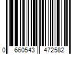 Barcode Image for UPC code 0660543472582