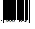 Barcode Image for UPC code 0660688252940