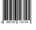 Barcode Image for UPC code 0660726103104