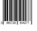 Barcode Image for UPC code 0660726504277