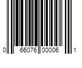 Barcode Image for UPC code 066076000061