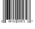 Barcode Image for UPC code 066100005727