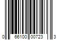 Barcode Image for UPC code 066100007233