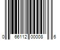 Barcode Image for UPC code 066112000086