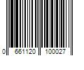 Barcode Image for UPC code 0661120100027