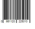 Barcode Image for UPC code 0661120225010