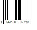 Barcode Image for UPC code 0661120260288