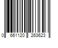 Barcode Image for UPC code 0661120263623