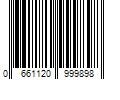 Barcode Image for UPC code 0661120999898