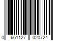 Barcode Image for UPC code 0661127020724