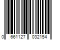 Barcode Image for UPC code 0661127032154