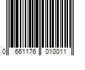 Barcode Image for UPC code 0661176010011