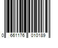 Barcode Image for UPC code 0661176010189