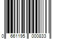 Barcode Image for UPC code 0661195000833