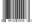 Barcode Image for UPC code 066122000083