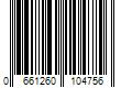 Barcode Image for UPC code 0661260104756