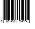 Barcode Image for UPC code 0661430004374