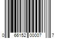 Barcode Image for UPC code 066152000077