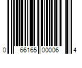 Barcode Image for UPC code 066165000064