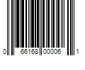 Barcode Image for UPC code 066168000061