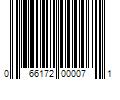 Barcode Image for UPC code 066172000071