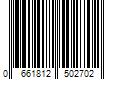 Barcode Image for UPC code 0661812502702