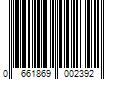 Barcode Image for UPC code 0661869002392