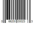 Barcode Image for UPC code 066200000233