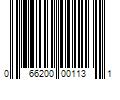 Barcode Image for UPC code 066200001131