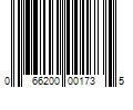 Barcode Image for UPC code 066200001735