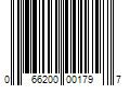 Barcode Image for UPC code 066200001797