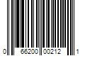 Barcode Image for UPC code 066200002121