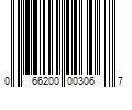 Barcode Image for UPC code 066200003067