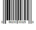 Barcode Image for UPC code 066200003258