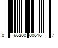 Barcode Image for UPC code 066200006167