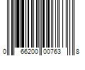 Barcode Image for UPC code 066200007638