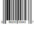 Barcode Image for UPC code 066200008437